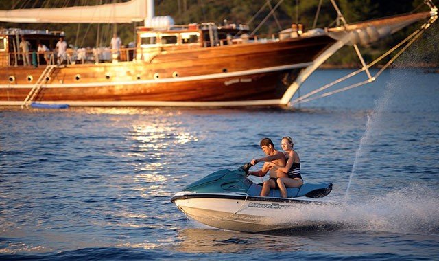 Sport acquatici sulla Caicco