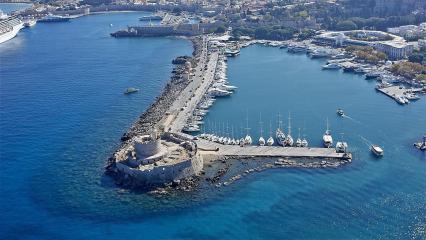 Isole greche dall'isola di Rodi